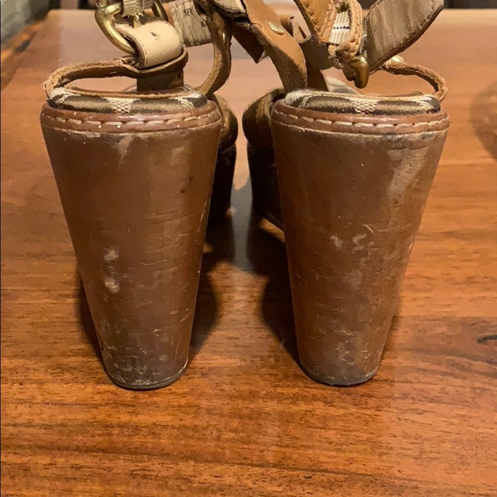 Coach wedge sandals - Picture 4 of 5